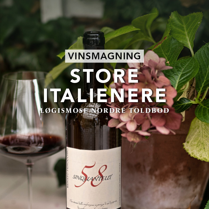 Vinsmagning store italienere