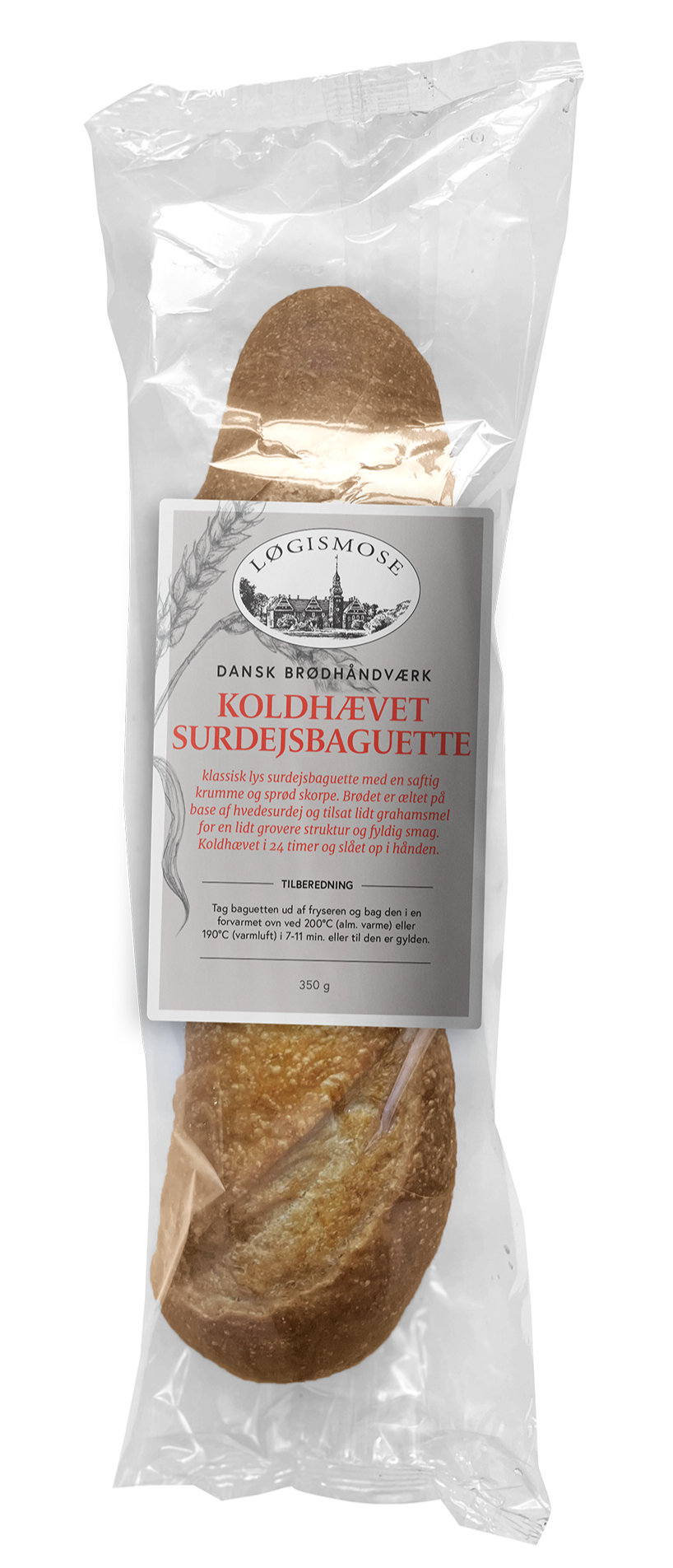 Koldhævet surdejsbrød