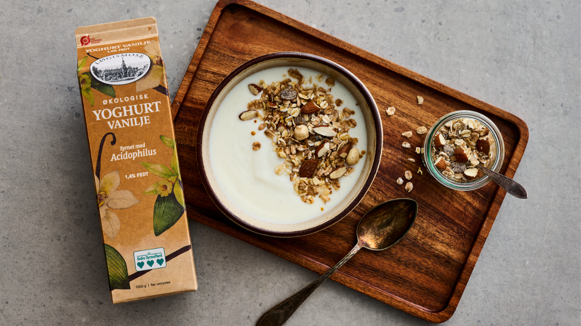 Opskrift granola