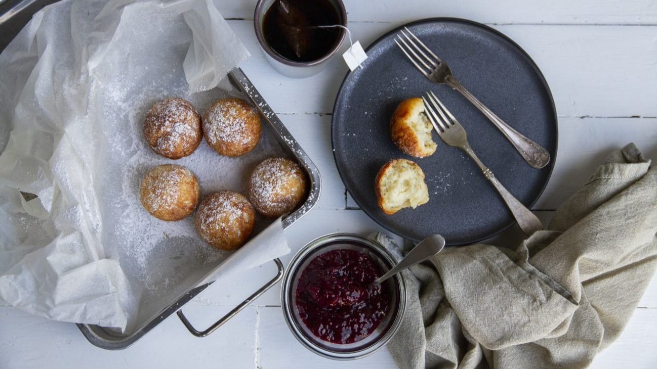 Opskrift æbleskiver
