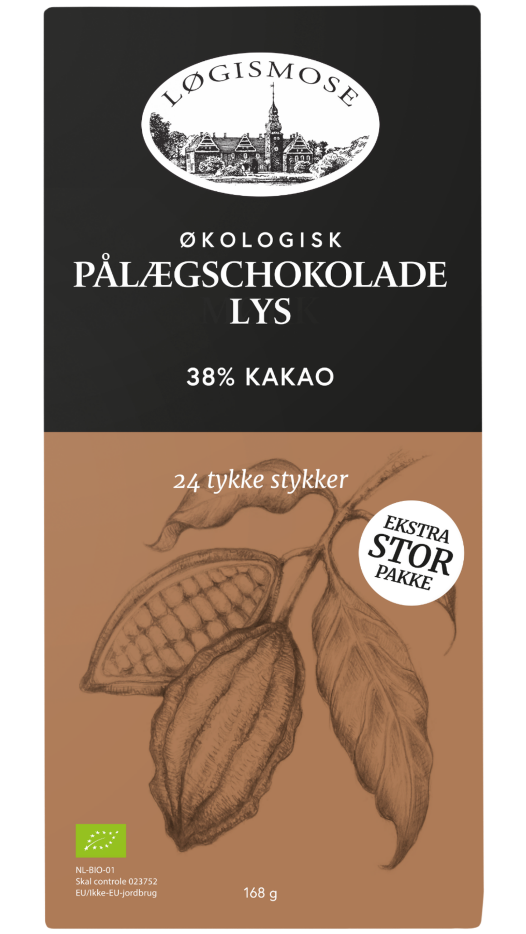 Lys pålægschokolade