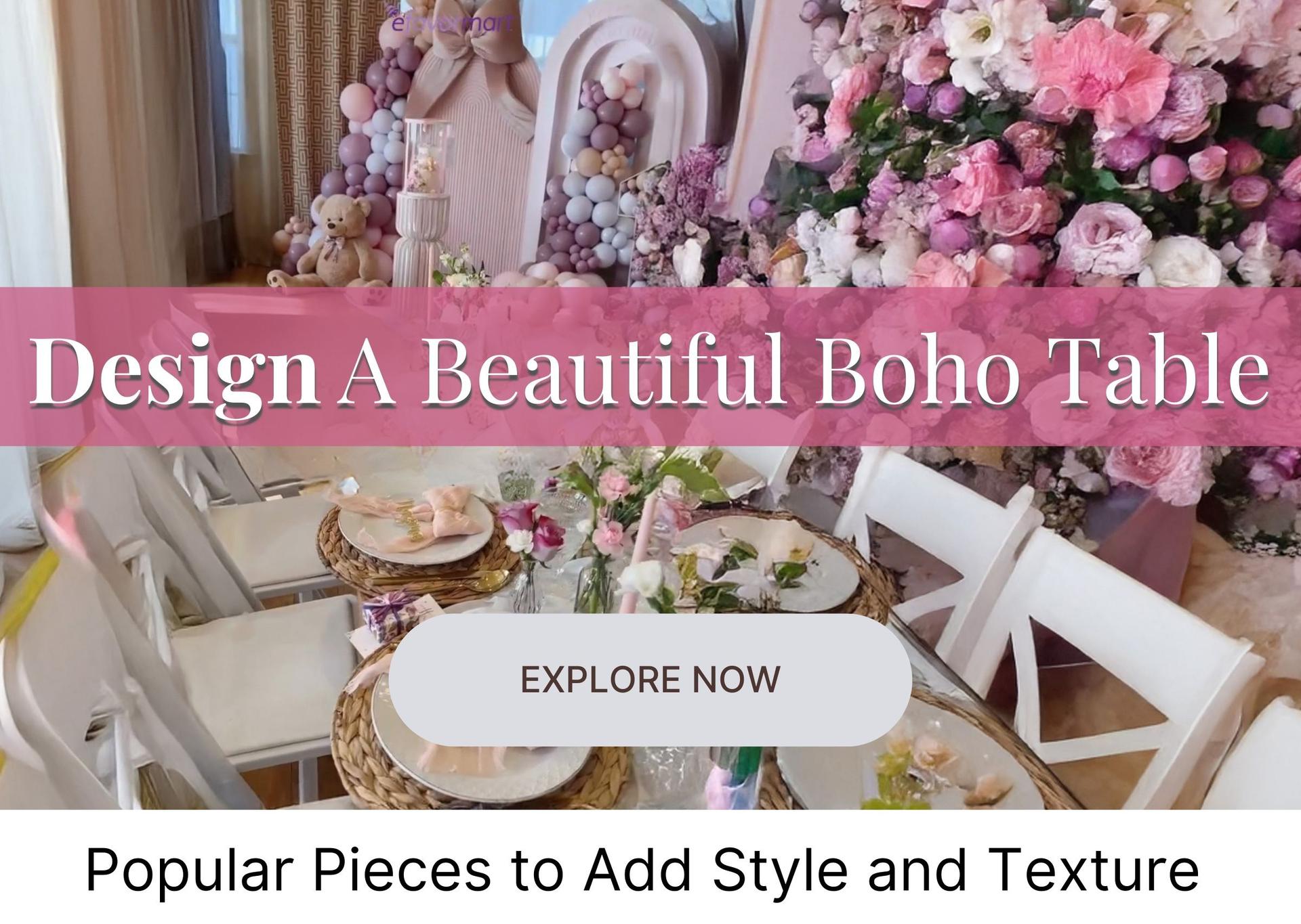 Boho Tablescape Styling