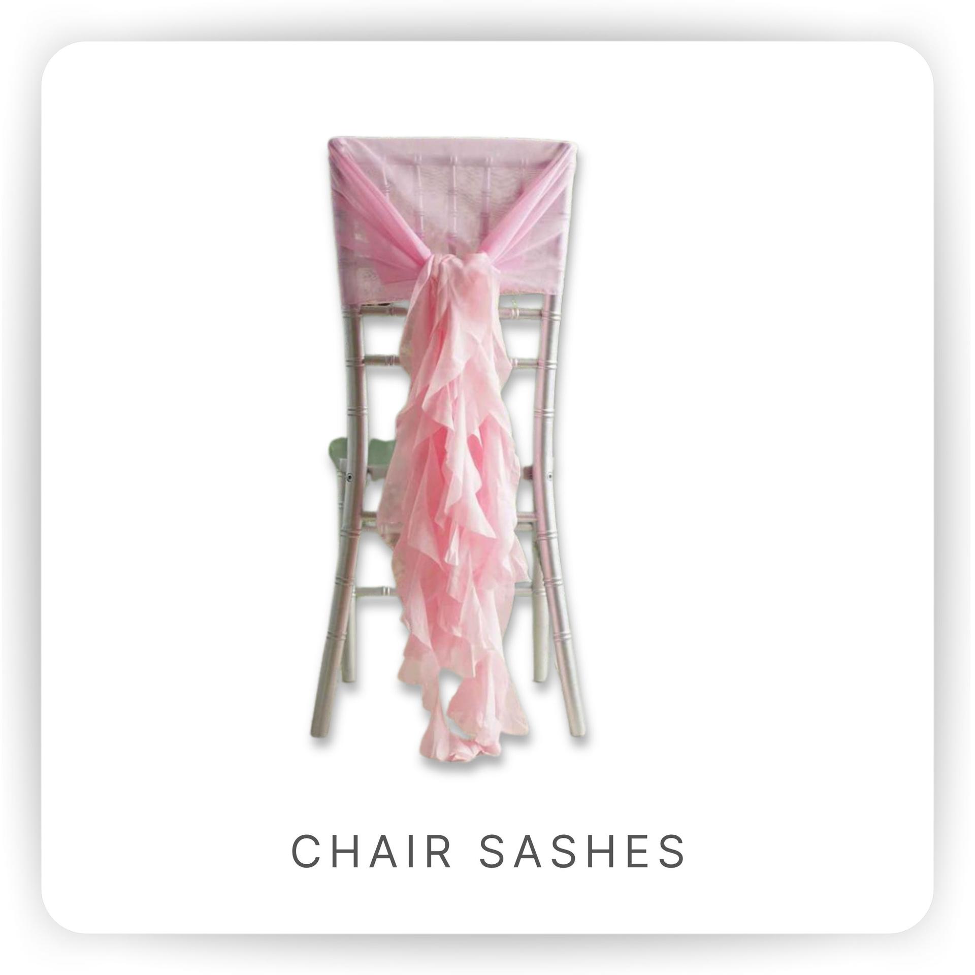 CHAIR SASHES