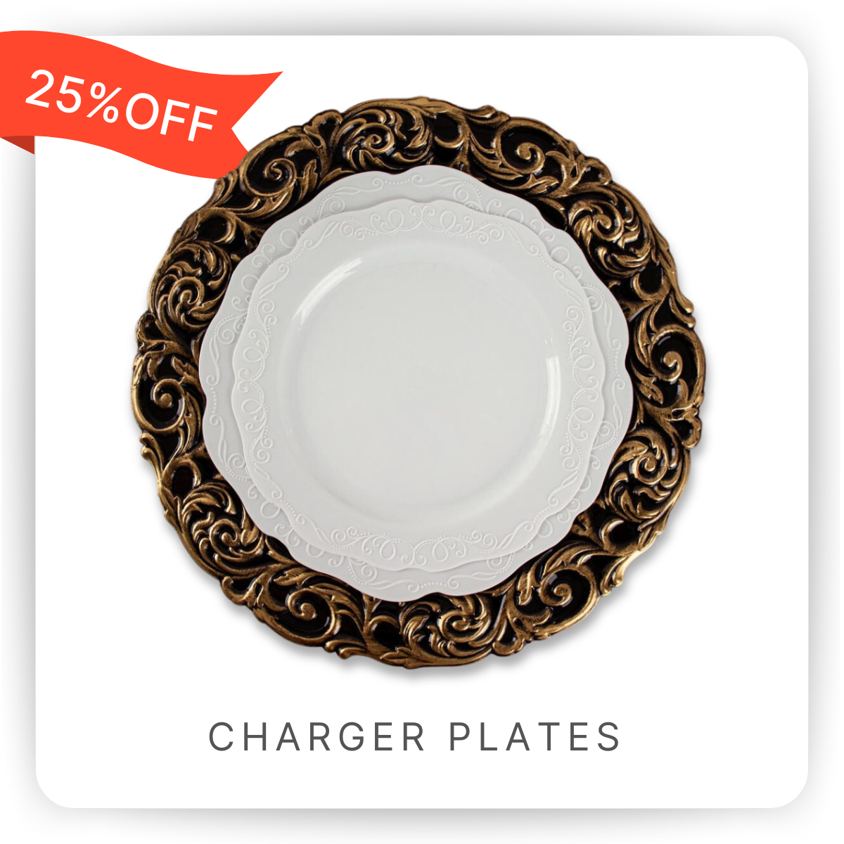 Chargers & Dinnerware