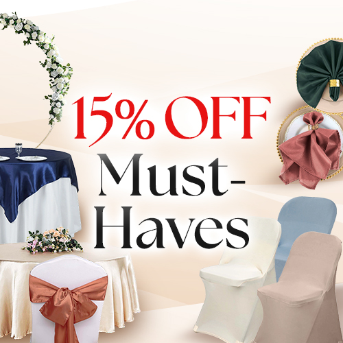 15% off must haves