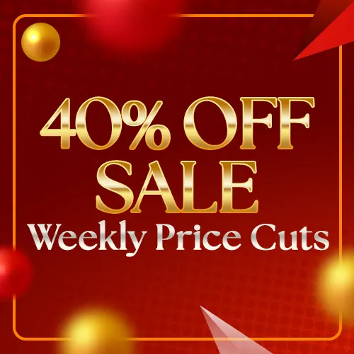 40% Off Sale Weekly Price Cuts