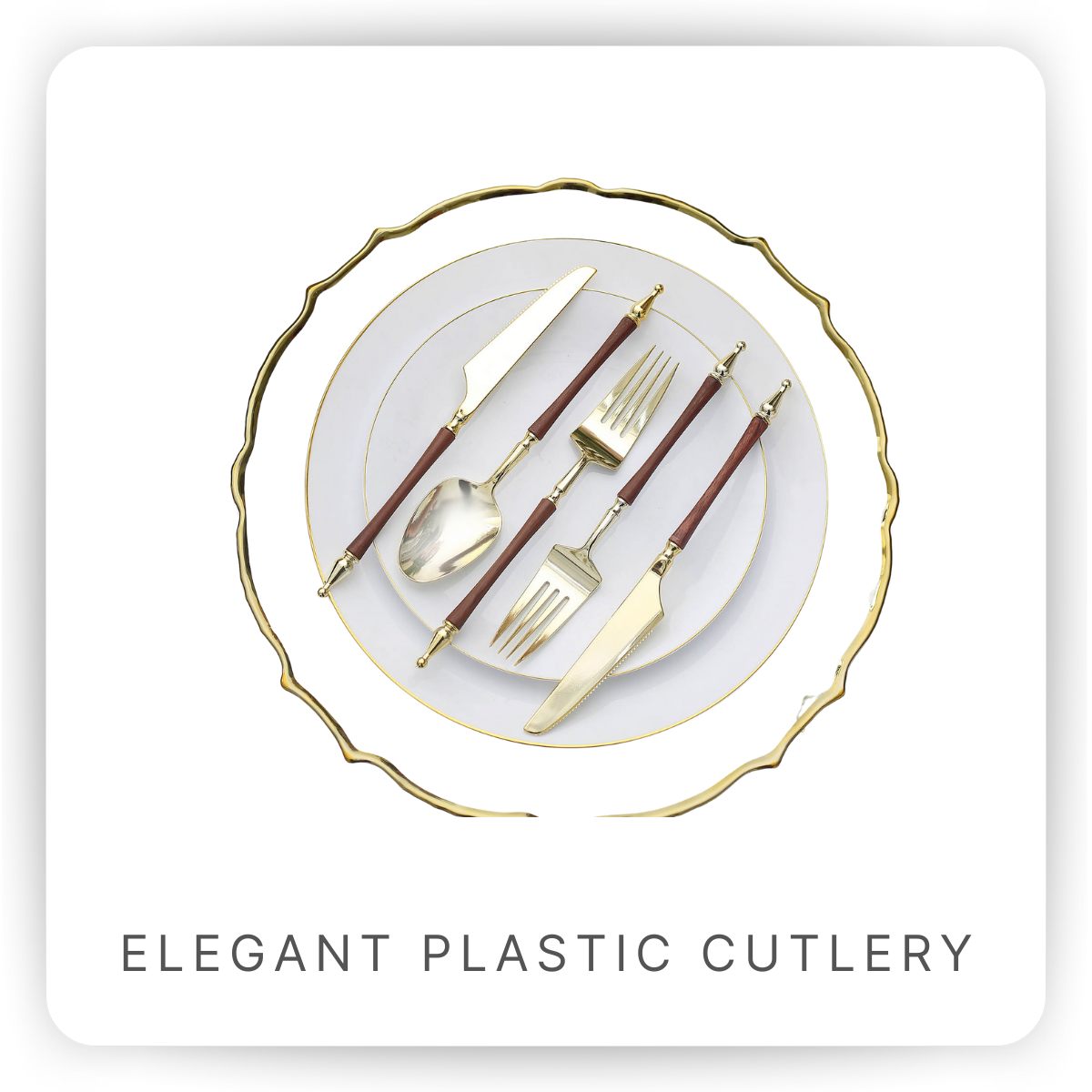 Elegant Plastic Cutlery