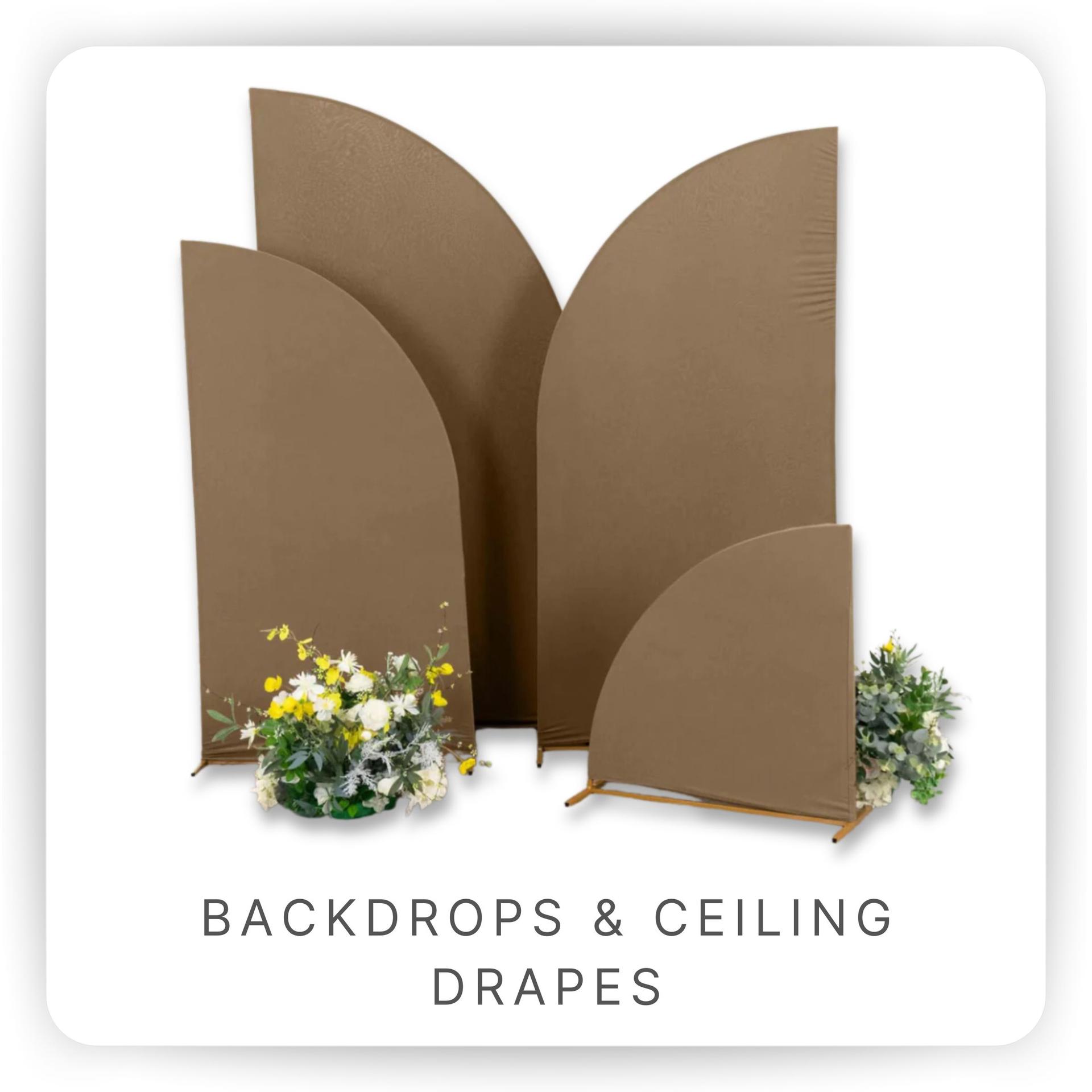 Backdrops & Ceiling Drapes