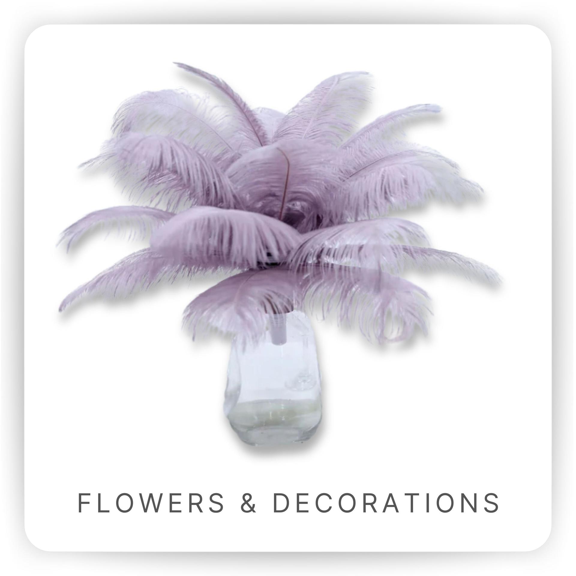 FLOWERS & DECORATIONS