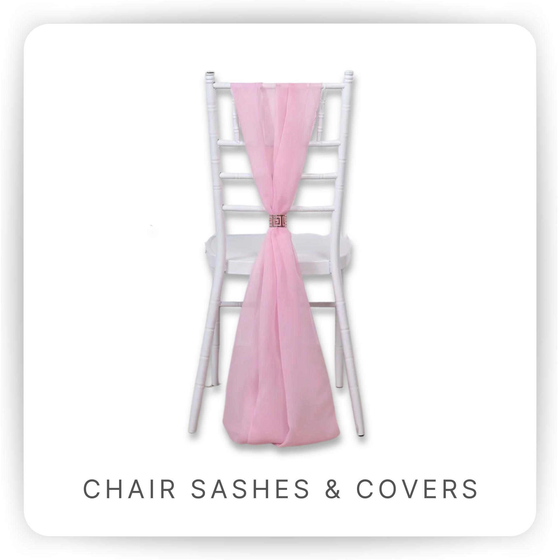 CHAIR SASHES & COVERS