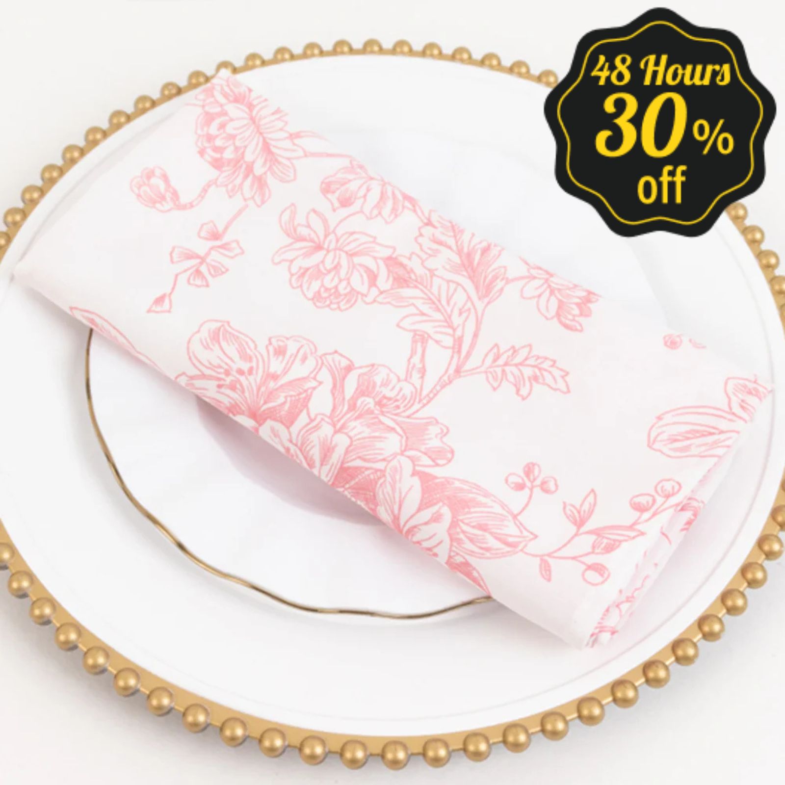 FLASH SALE FRENCH TOILE