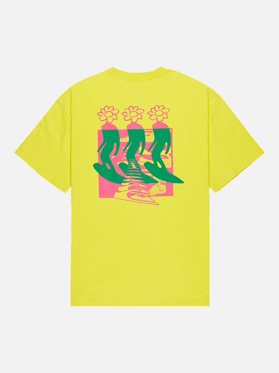 Flowers Surfing - Men Short Sleeve T-Shirt