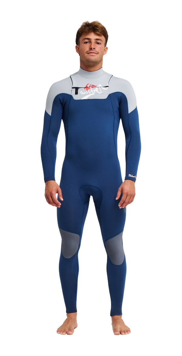 Young Guns 4/3mm - Men Chest Zip Wetsuit