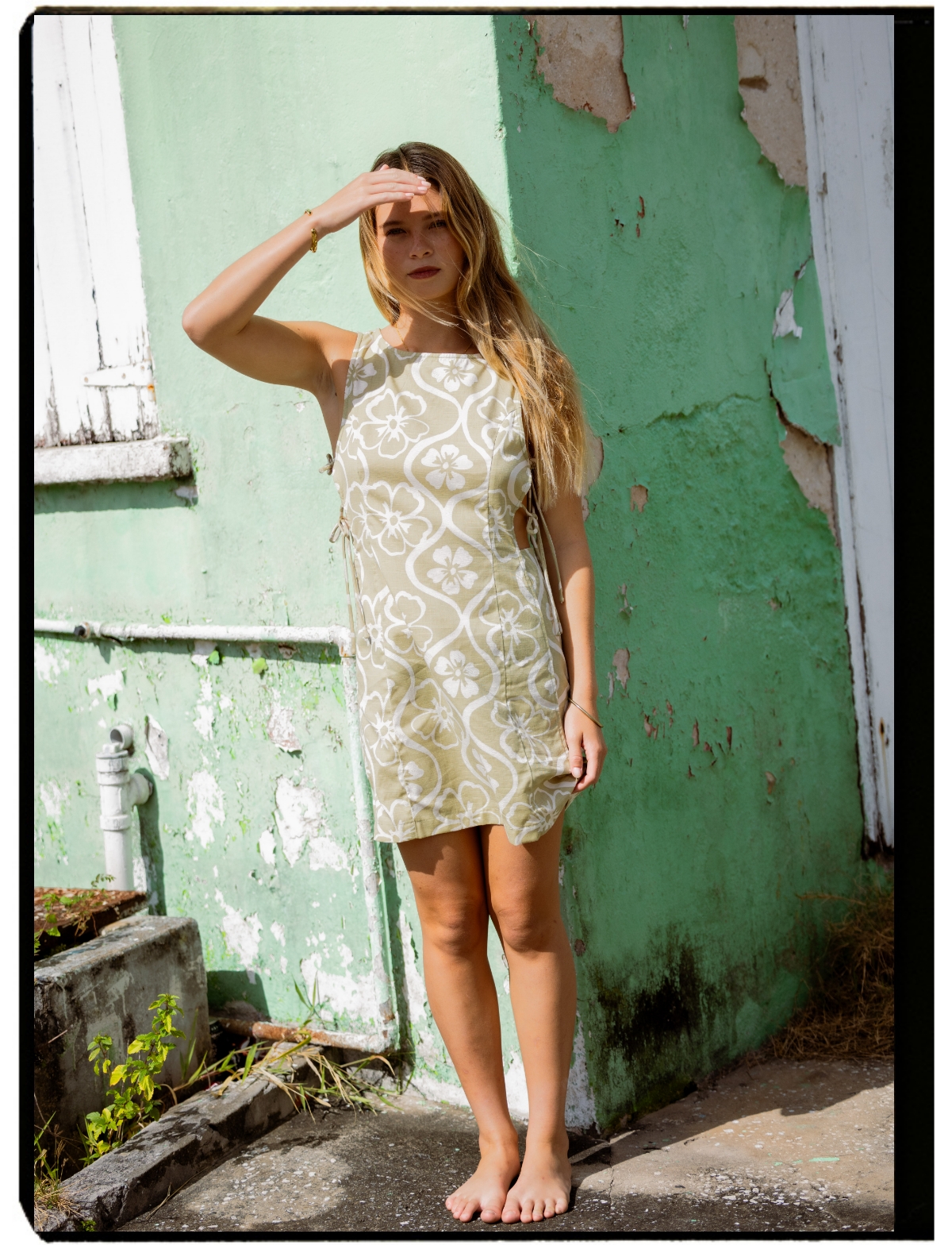 Floral Trip Mini - Dress