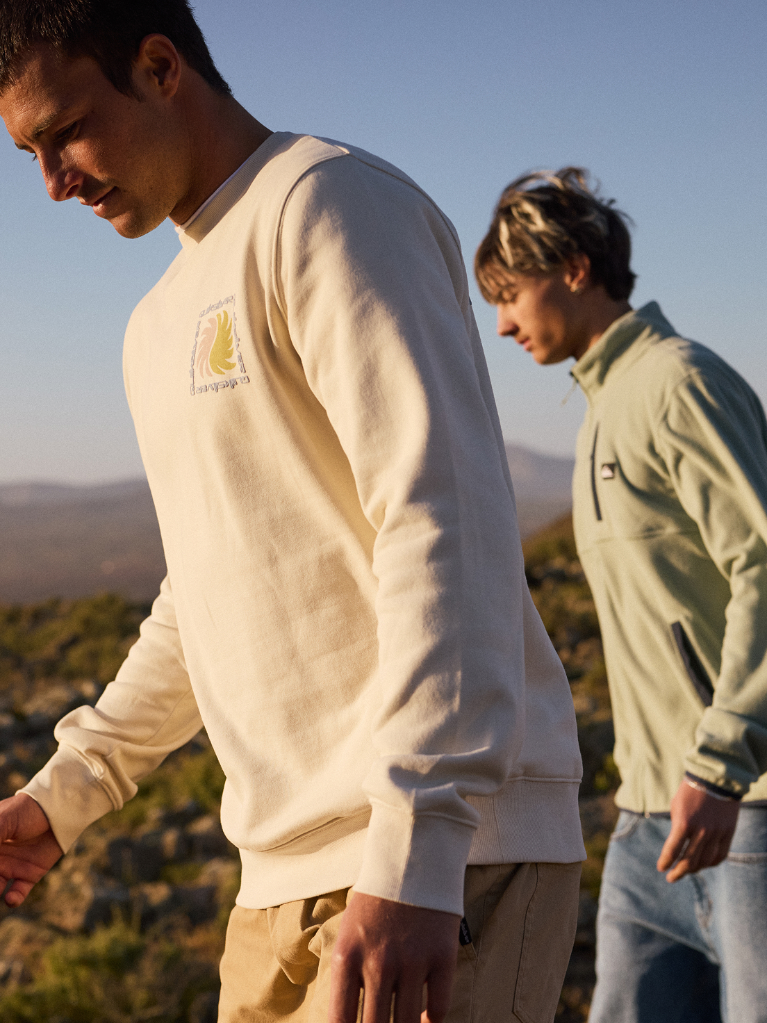 Vibes - Men Crew Neck Sweatshirt