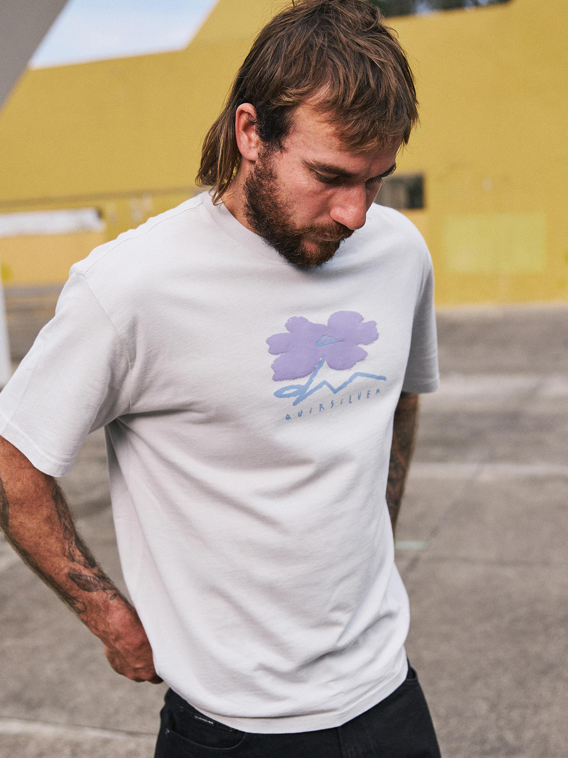 Structured Flower - Men Short Sleeve T-Shirt