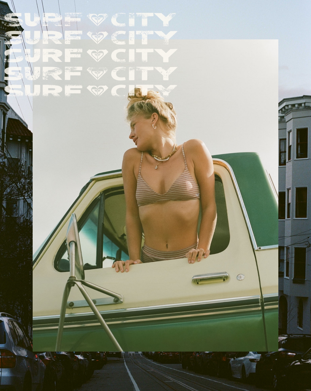 Surf City Wild Sunset Bralette