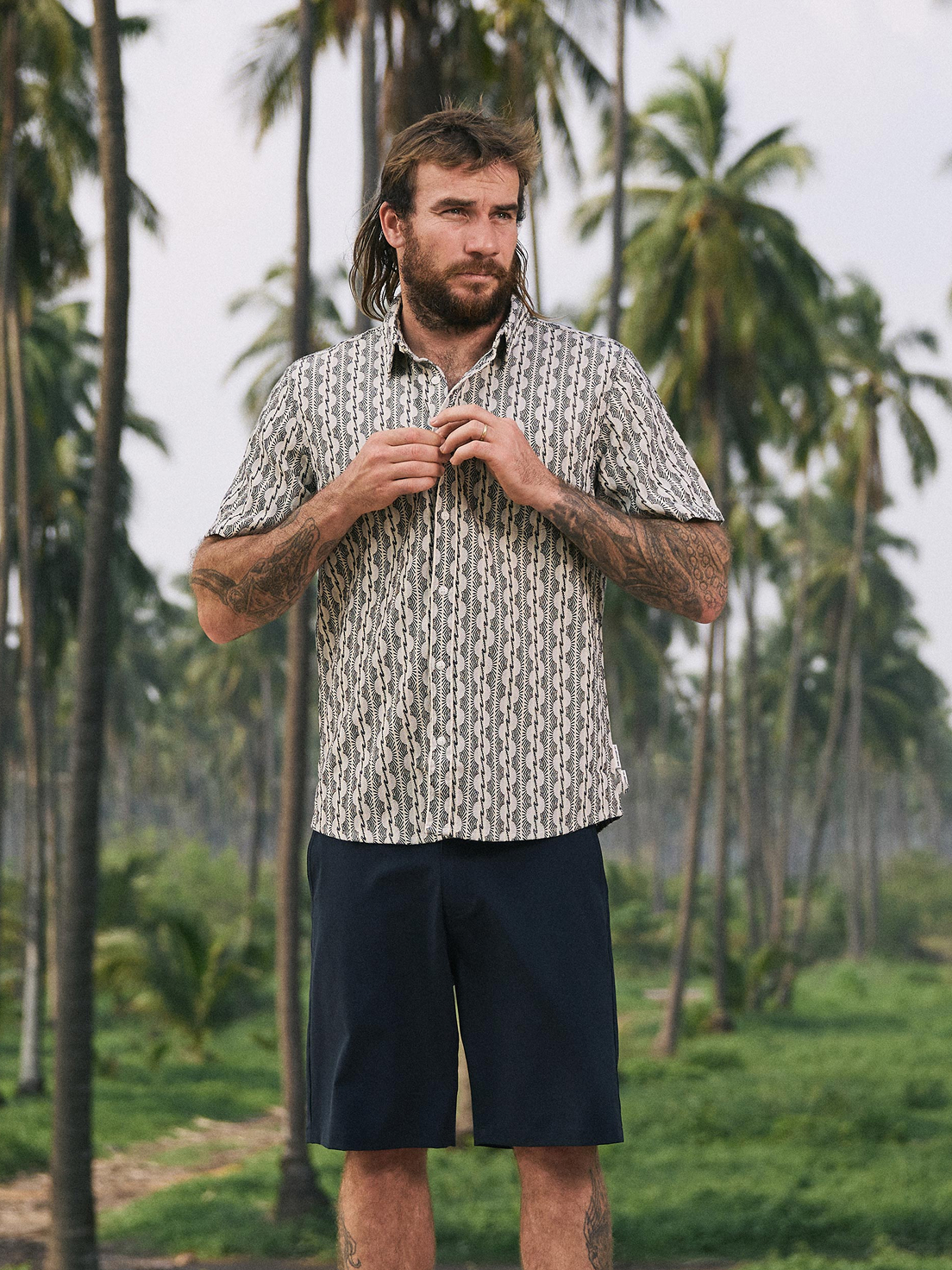 Horizons - Men Short Sleeve Shirt