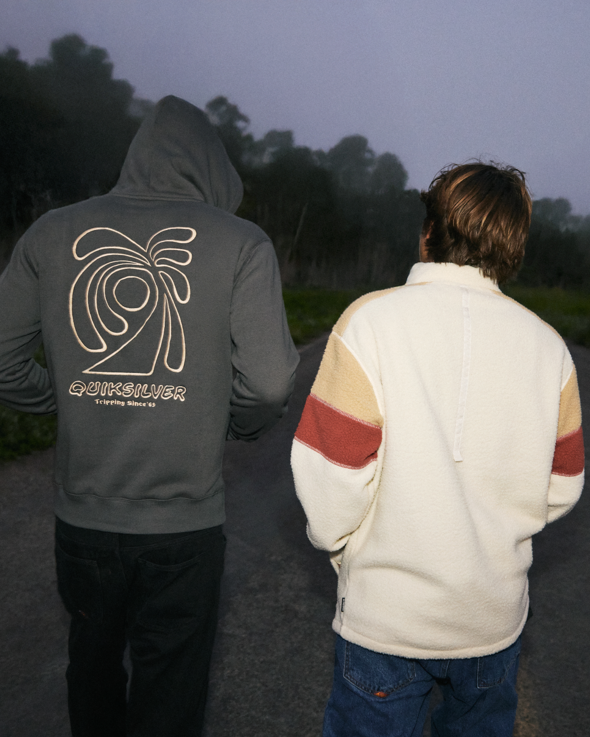 Clean Coast Block - Full Zip Fleece