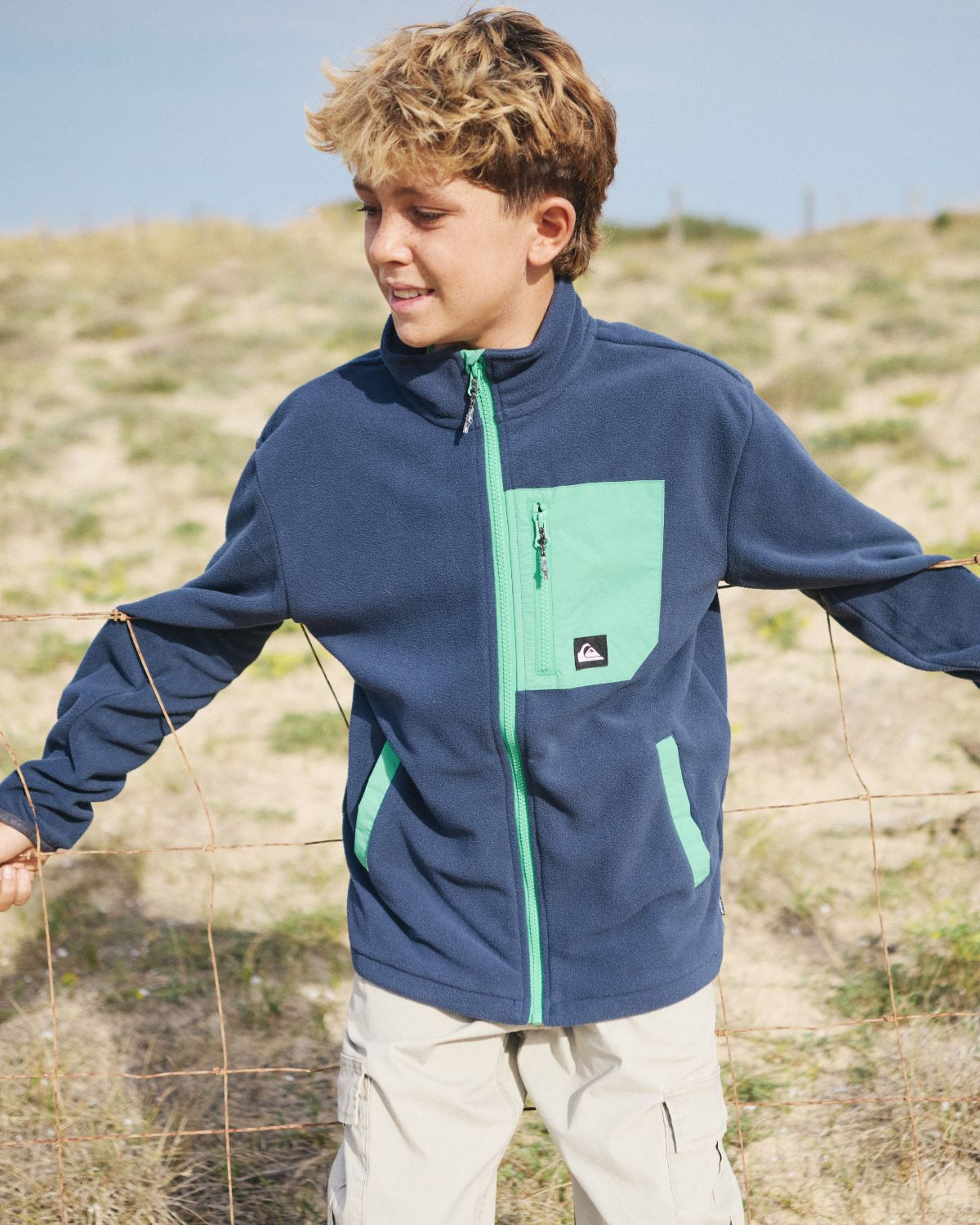 Ice Field - Zip-Up Fleece