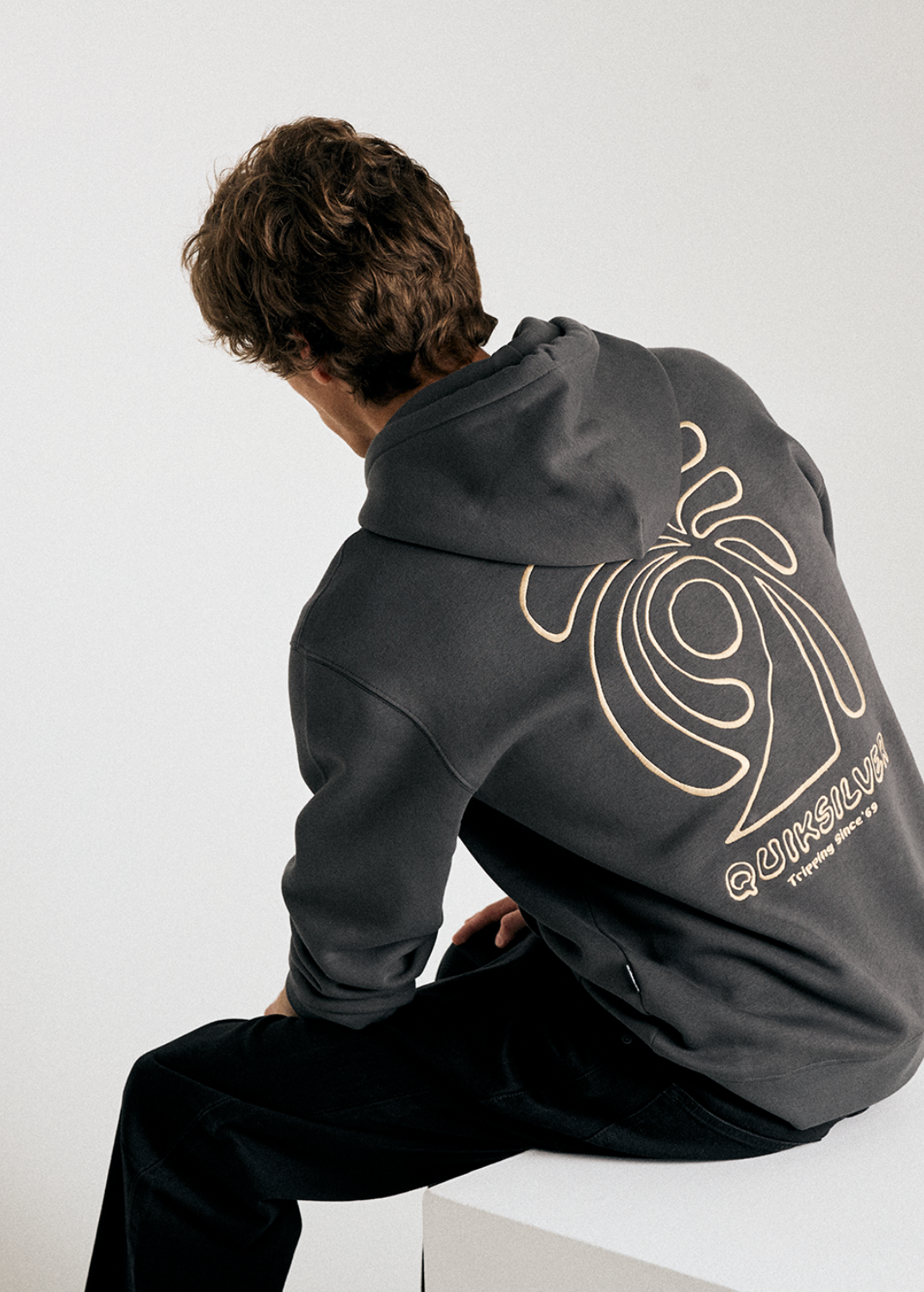 Salt Water Graphic - Men Hoodie