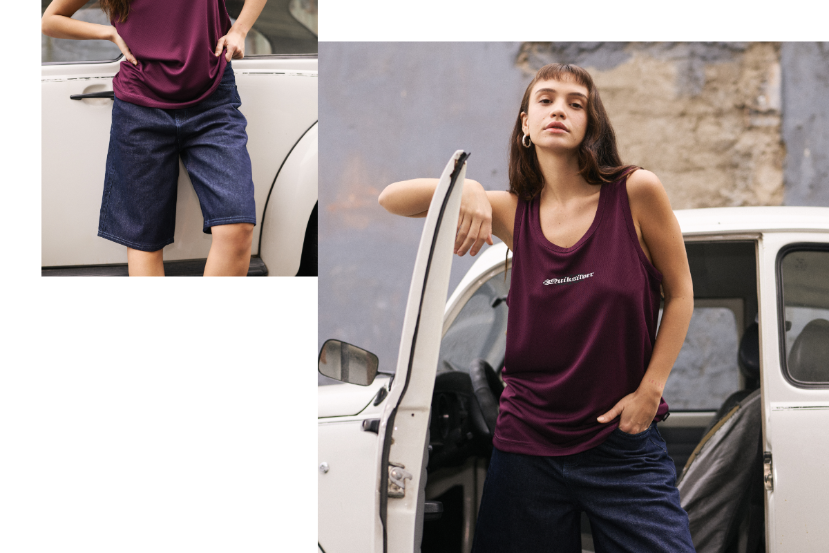 Tya Baggy - Denim Shorts