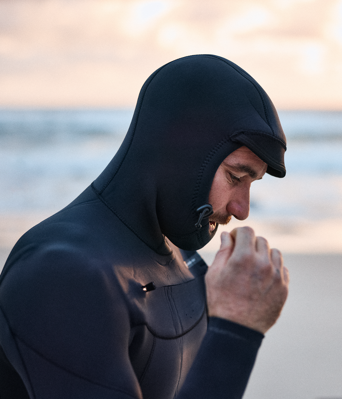 4/3mm Everyday Sessions - Men Hooded Chest Zip Wetsuit