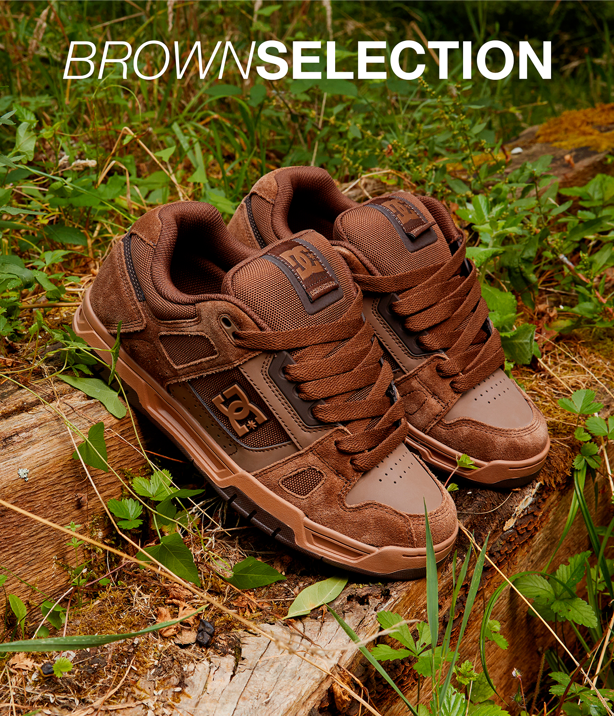 DC SHOES BROWN SELECTION