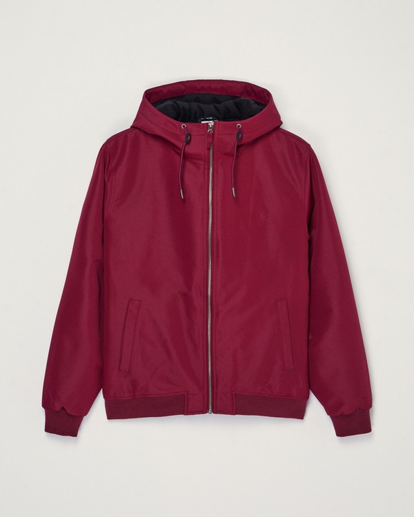 Hooded Bomber Jacket