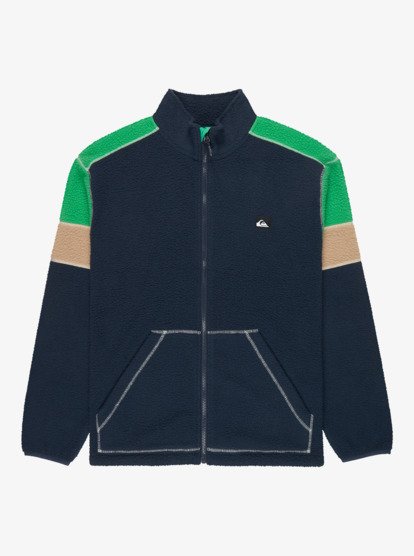 Clean Coast Block - Full Zip Fleece