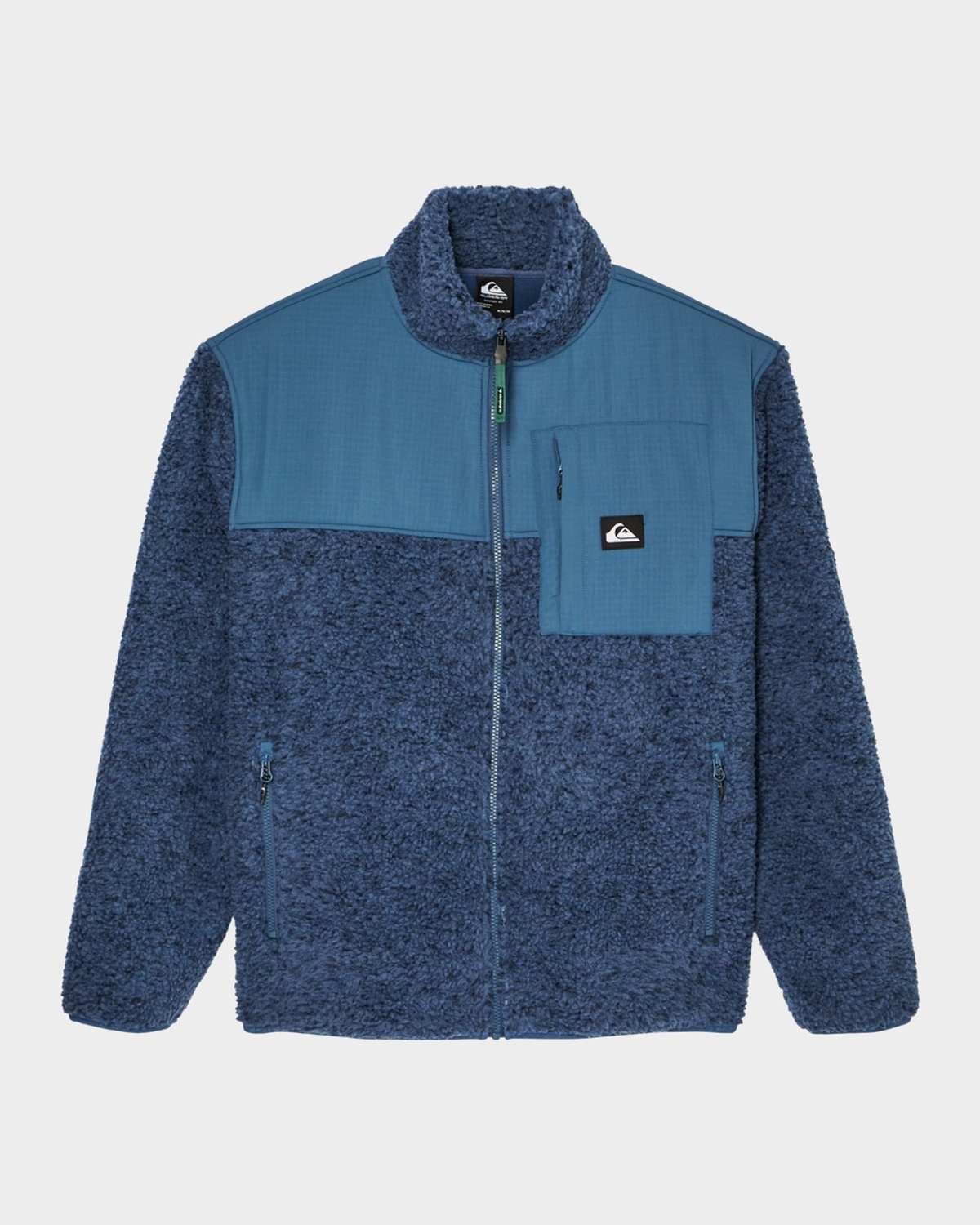 Shallow Water - Men Zip-Up Sherpa Jacket