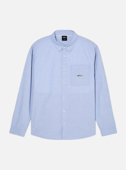 Diamond Chambray - Men Long Sleeve Shirt