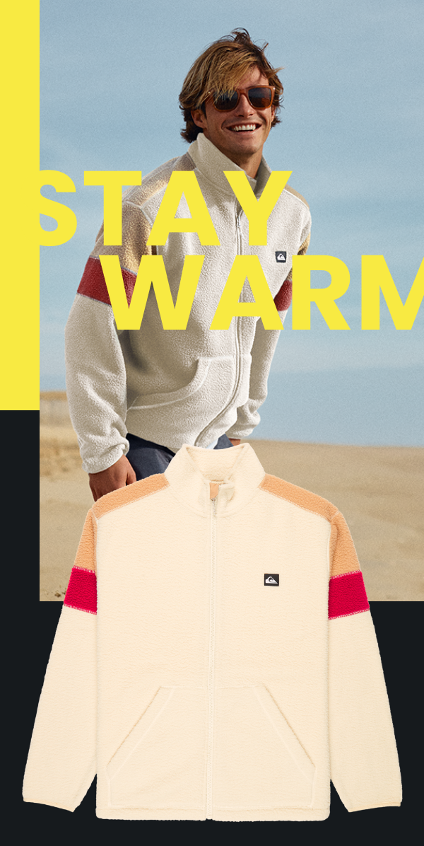 Clean Coast Block - Men Full Zip Fleece