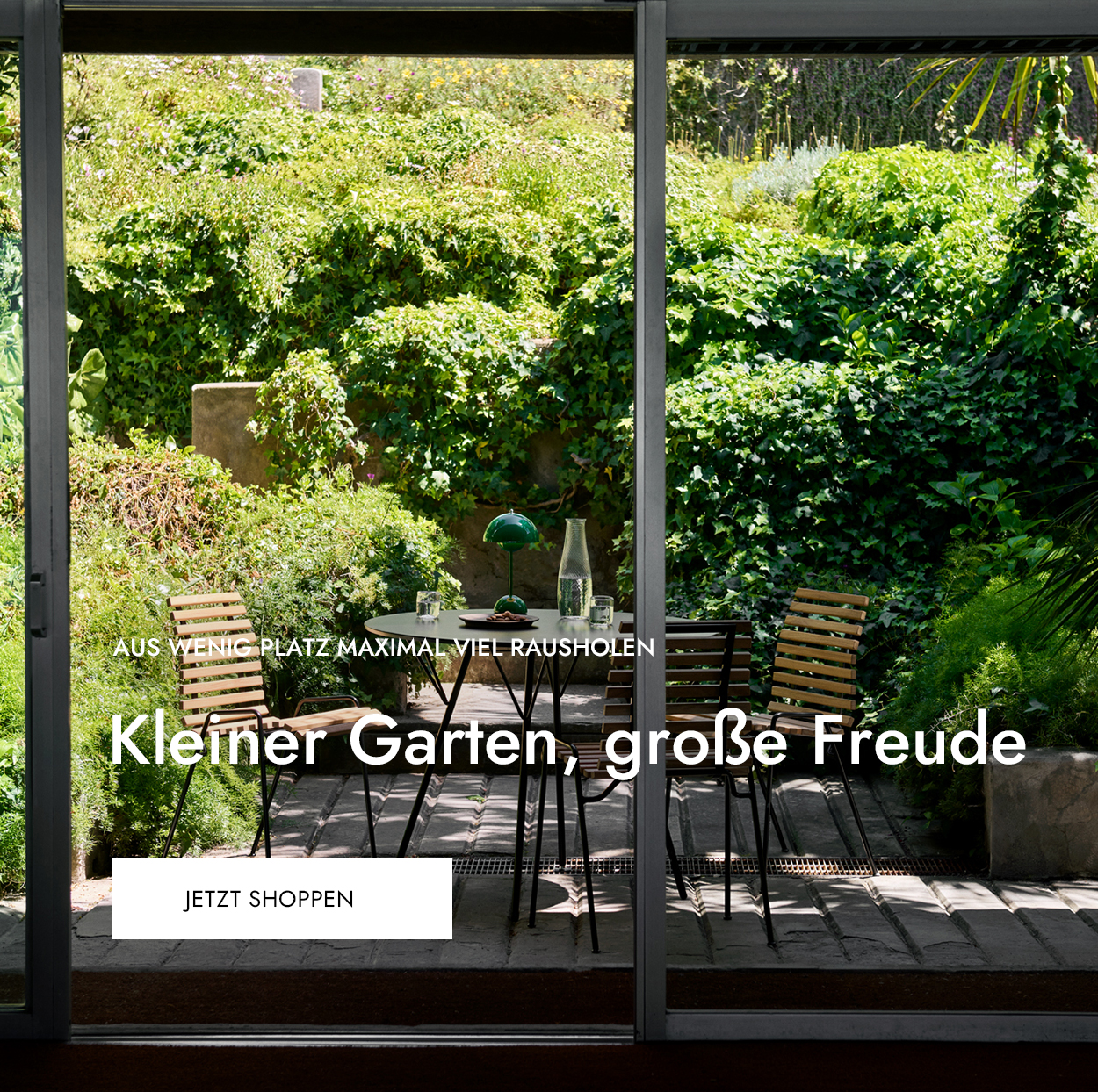 Kleiner Garten gestalten 