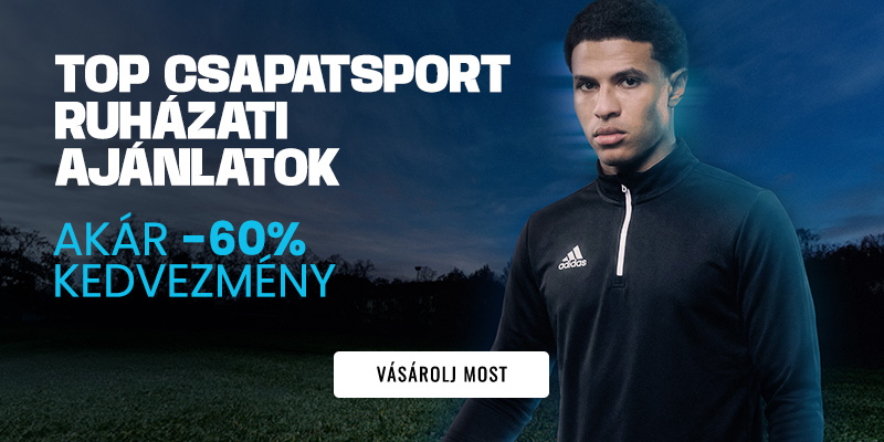 🔥 Csapatsport ruházat kiárusítás: Akár 60% kedvezmény a Nike & adidas termékeire!