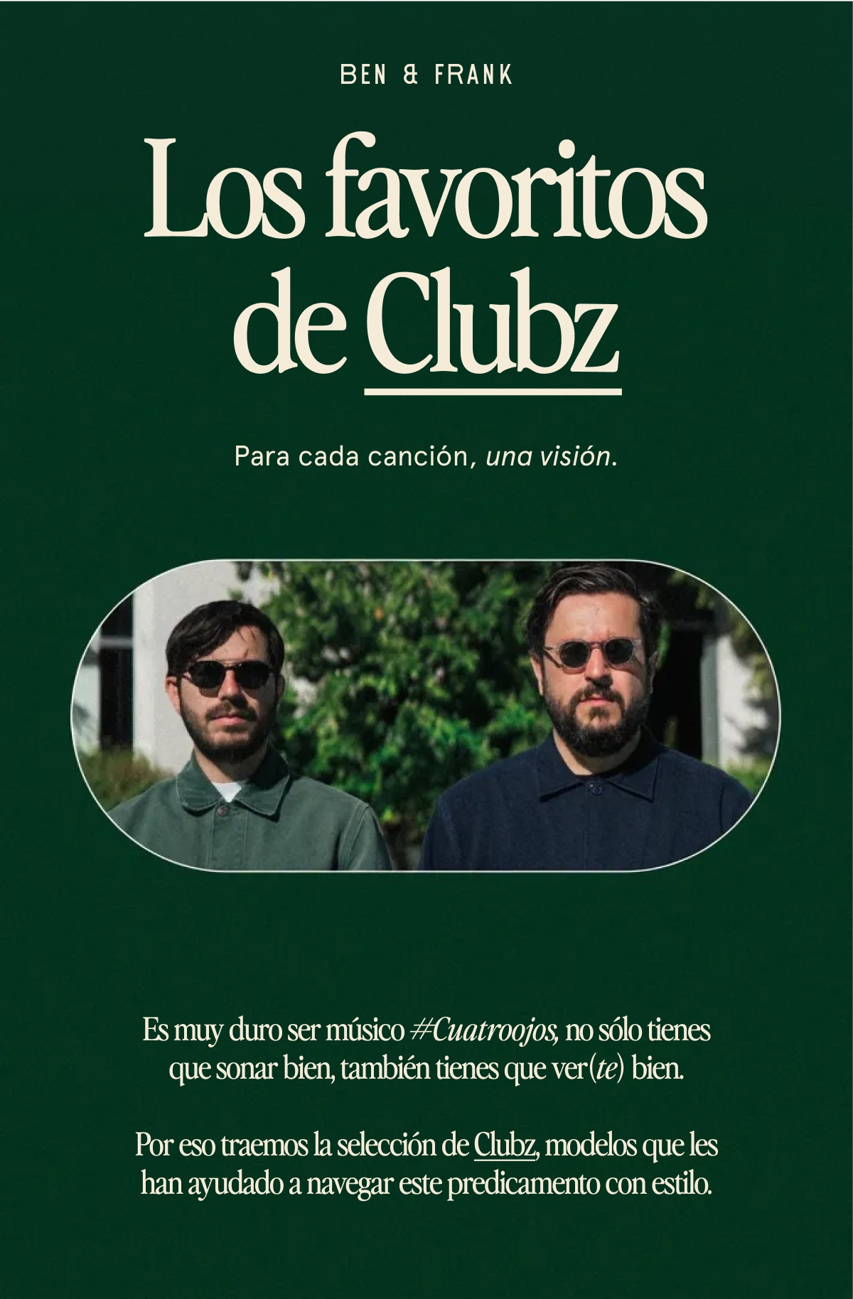 Los favoritos de Clubz