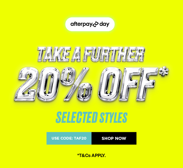 Shop Afterpay Day Sale + Take a Further 20% Off Selected Styles at Platypus