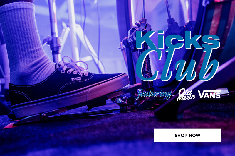 Kicks Club featuring Old Mervs in Vans