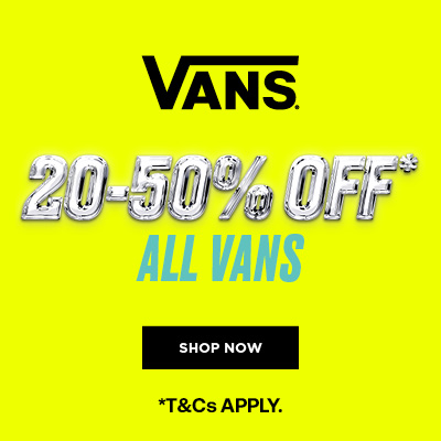 Shop Vans 20% - 50% Off at Platypus 
