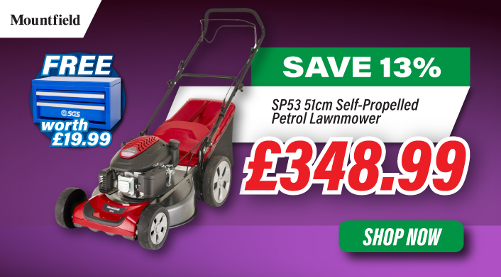 Mountfield SP53 51cm Self-Propelled Petrol Lawnmower