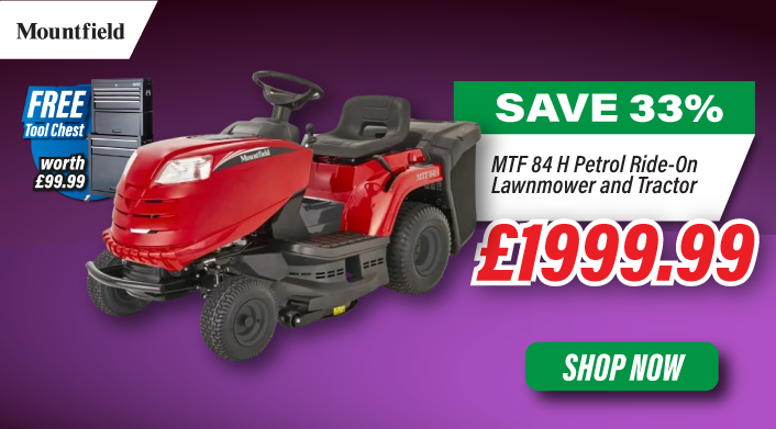 Mountfield MTF 84 H Petrol Ride-On Lawnmower and Tractor