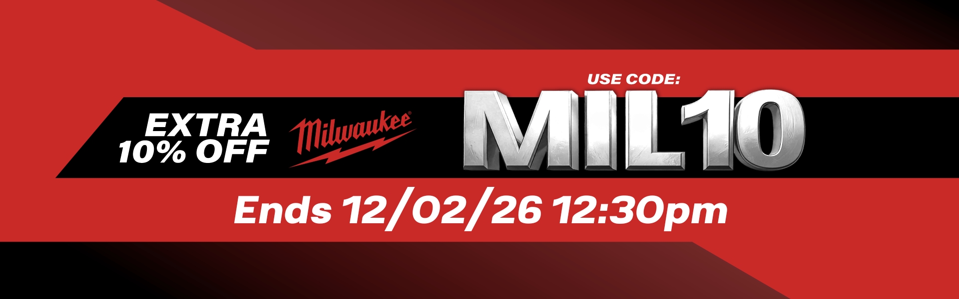 10% Off Milwaukee With MIL10