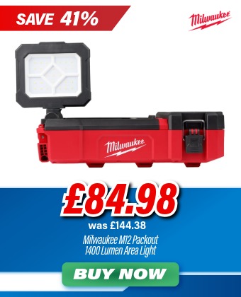 Milwaukee M12POAL-0 M12 12V Packout Area Light 1400 Lumens (Body only)