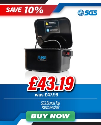 SGS Mini Bench Top Parts Washer