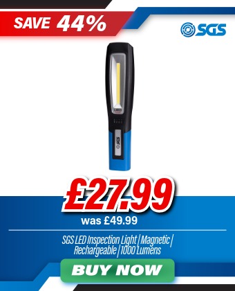 SGS LED Inspection Light | Rechargeable | 1000 Lumen