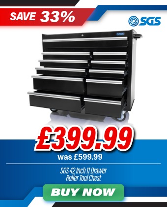 SGS 42in 11 Drawer Roller Tool Cabinet