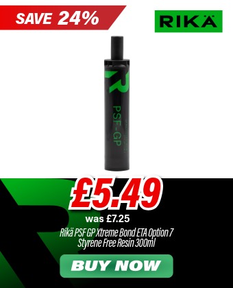 Rikä ANCR038 PSF Xtreme Bond GP Styrene Free Resin ETA Option 7 300ml