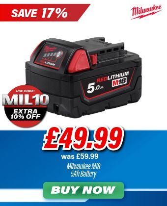 Milwaukee M18B5 18V M18 5Ah Battery