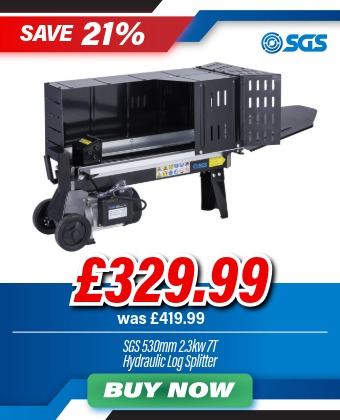 SGS Hydraulic Log Splitter - 7T Electric 2.3kw 530mm