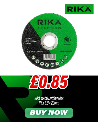 Rikä ABRR001 Metal Cutting Disc 115 x 3.0 x 22mm
